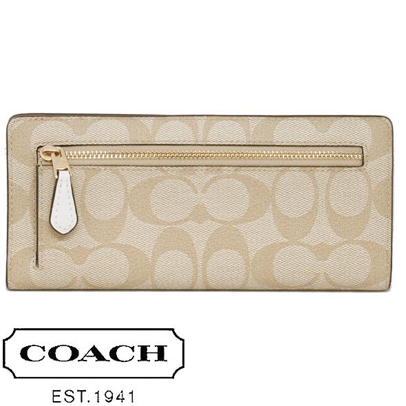 コーチ　COACH 長財布 C3549 新品 COACH コーチ 財布 長財布 カード入れ 小銭入れ 収納あり