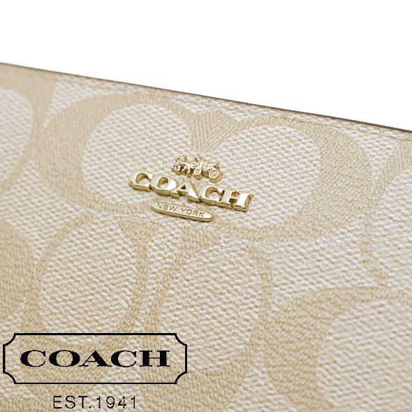 COACH コーチ 財布 長財布 カード入れ 小銭入れ 収納あり