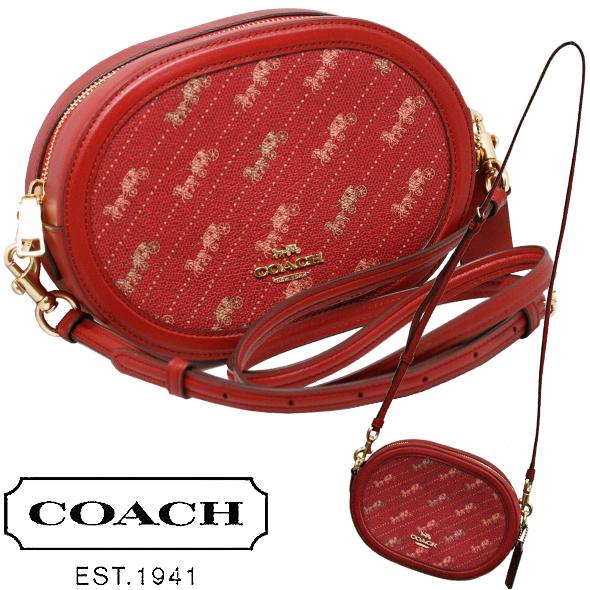 COACH（コーチ） バッグ コンパクト ショルダーバッグ 斜め掛け ポーチ