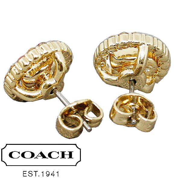 COACH（コーチ） ピアス 両耳 2WAY プレゼント ギフト パール マルチ