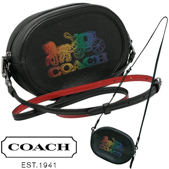 COACH コーチ バッグ コンパクト ショルダーバッグ 斜め掛け ポーチ 