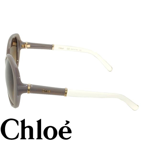 未使用 クロエ サングラス CE698SA Chloe(クロエ) サングラスCE698SA CE698SA ブラウン×アイボリー サイズ