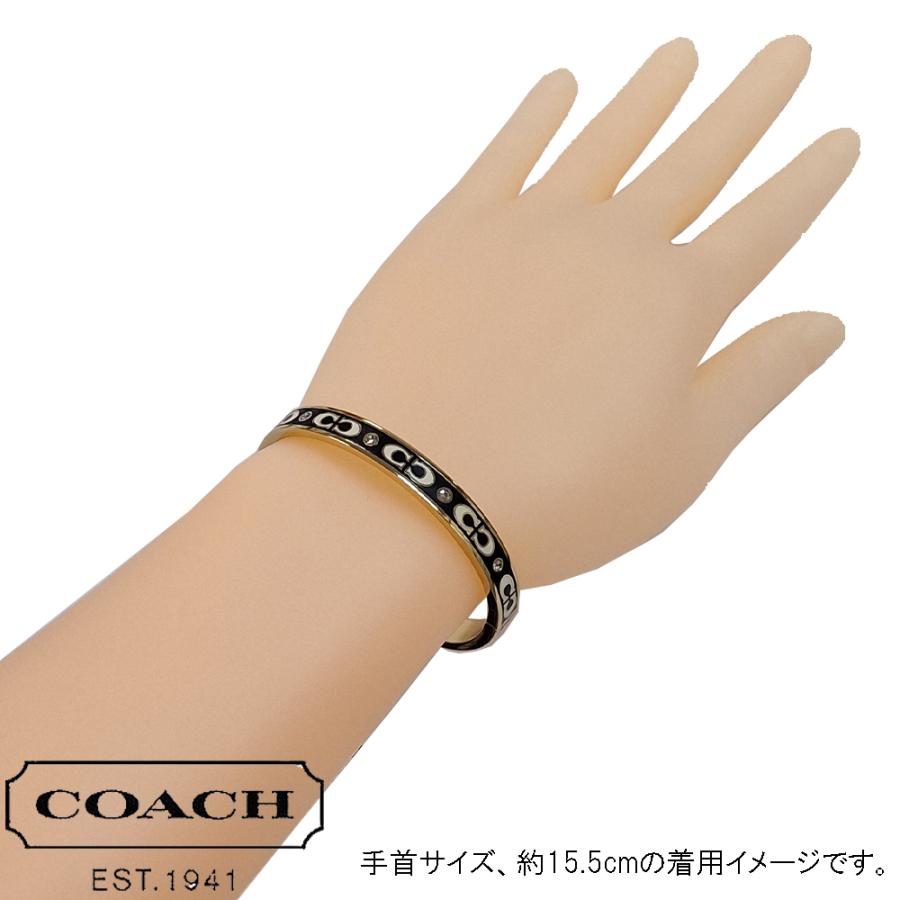 COACH コーチ ブレスレット バングル レディース ゴールド 装飾