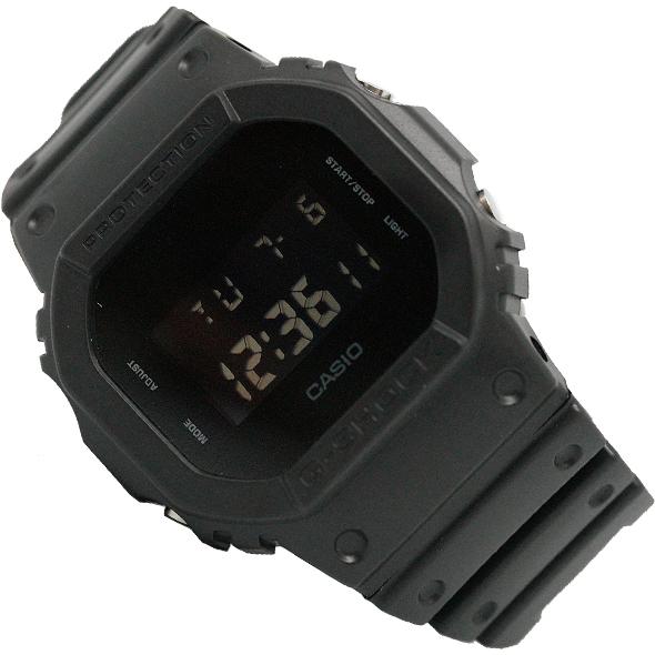 Ｇショック Ｇ−ＳＨＯＣＫ g-shock 腕時計 メンズ 時計 デジタル ソリッドカラーズ マッドブラック  海外モデル DW-5600BB-1 新品 無料ラッピング可 送料無料｜ttshop-trust｜06