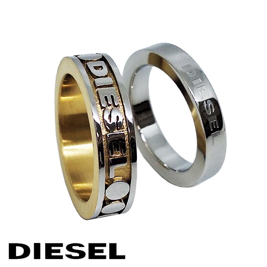 DIESEL（ディーゼル） ネックレス ペンダント ダブルリングトップ
