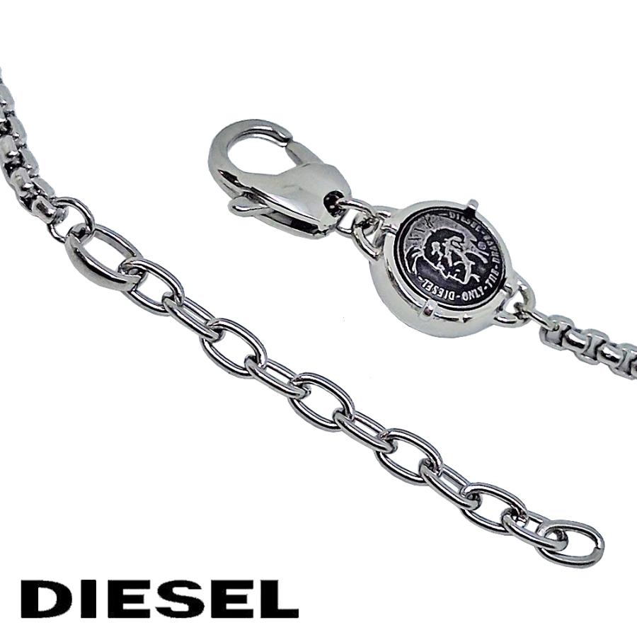 DIESEL（ディーゼル） ネックレス ペンダント ダブルリングトップ