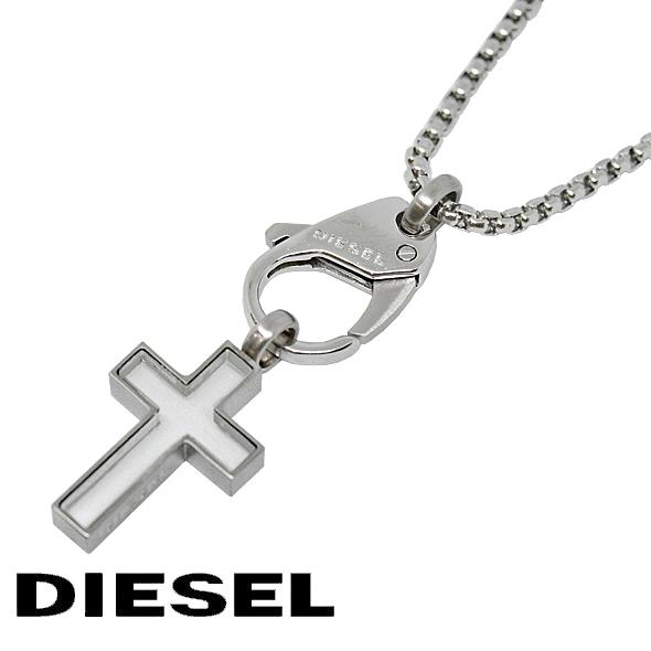 DIESEL（ディーゼル） メンズ ペンダント ネックレス クロス DIESEL 