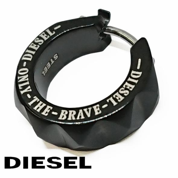 DIESEL ディーゼル ピアス 片耳 メンズ アクセサリー ブラック DIESEL ディーゼル ピアス 片耳 メンズ アクセサリー ブラック
