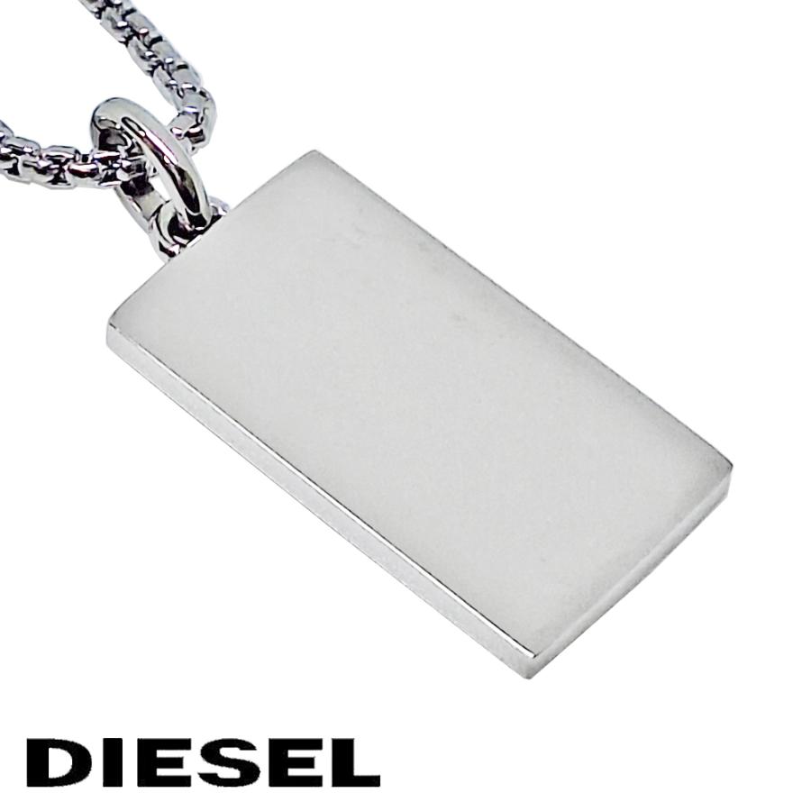 DIESEL DX1368040 ネックレス メンズ 並行輸入品 DIESEL（ディーゼル） ペンダント ネックレス メンズ 赤ヘッド