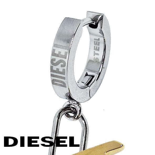DIESEL ディーゼル ピアス 片耳 メンズ アクセサリー ゴールド DIESEL ディーゼル ピアス 片耳 メンズ アクセサリー ゴールド