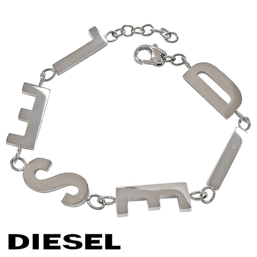 DIESEL（ディーゼル） ブレスレット ブレス メンズ アクセサリー ロゴ
