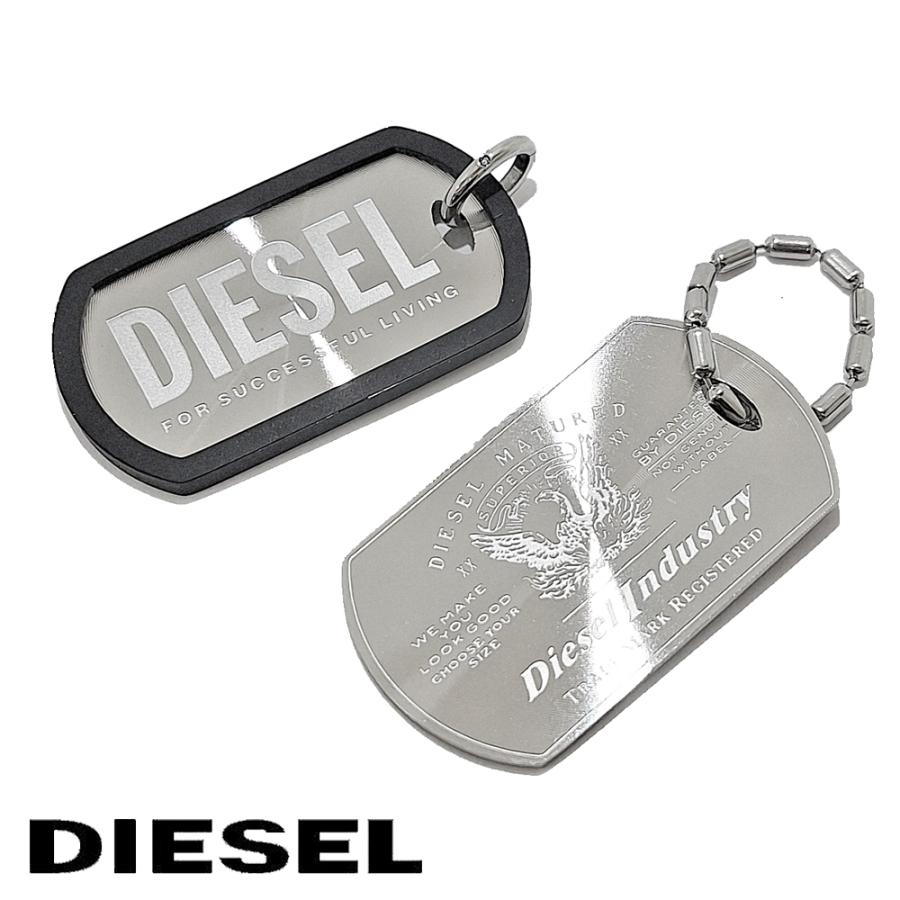DIESEL（ディーゼル） ネックレス メンズ DX1553040 ドッグタグ ダブル