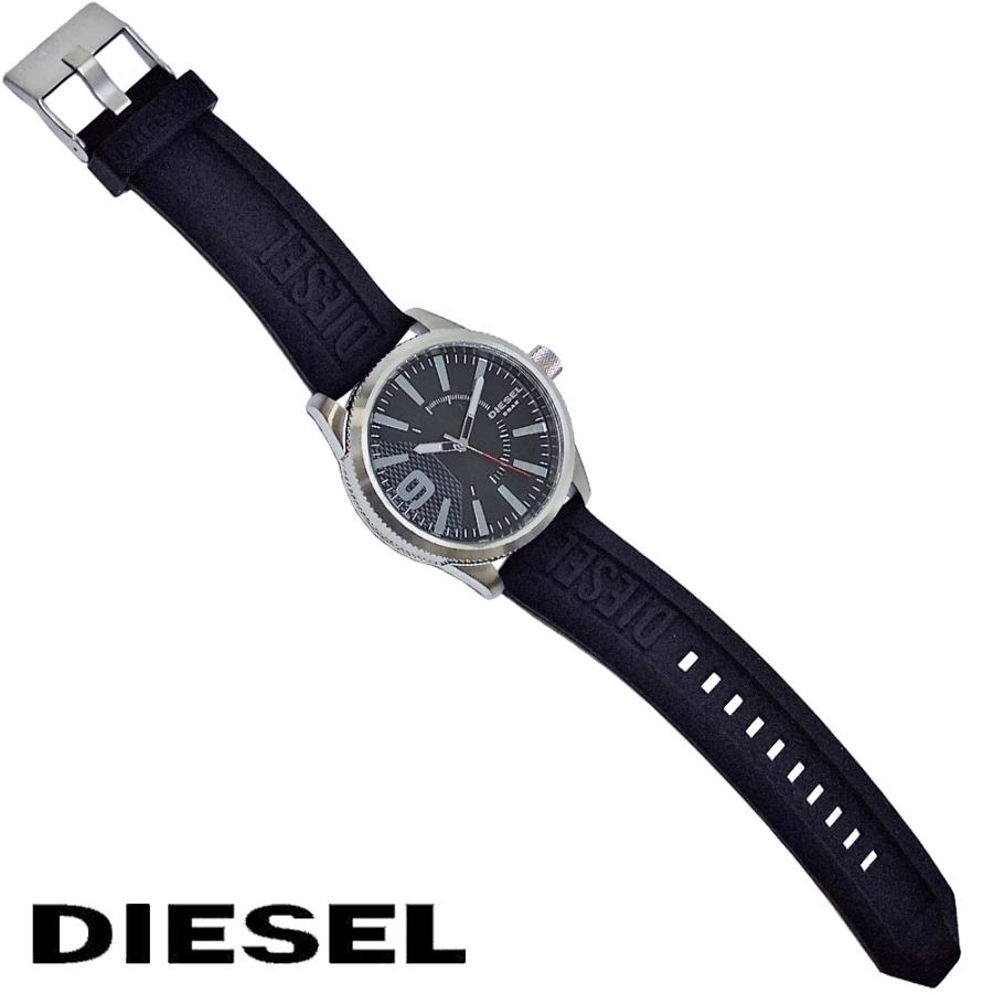 DIESEL（ディーゼル） 時計 メンズ 腕時計 替えバンド付き ブラック