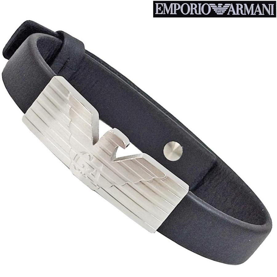EMPORIO ARMANI エンポリオアルマーニ ブレスレット レザー ブレス