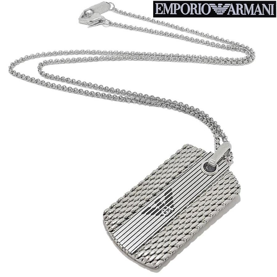 美品❣️ EMPORIO ARMANI エンポリオアルマーニ　ネックレス　シルバー EMPORIO ARMANI エンポリオアルマーニ ネックレス メンズ EGS3149040