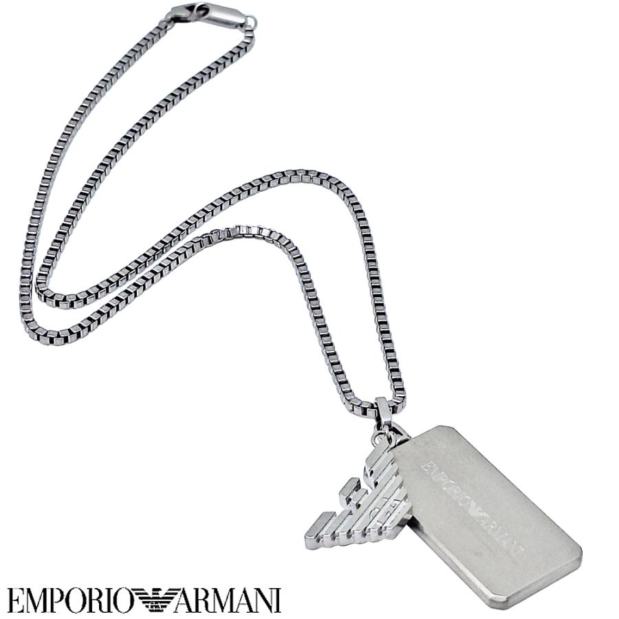 EMPORIO ARMANI エンポリオアルマーニ ネックレス ペンダント メンズ