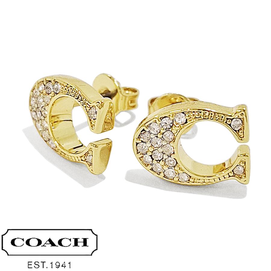 COACH（コーチ） ピアス 両耳 アクセサリー ゴールド レディース