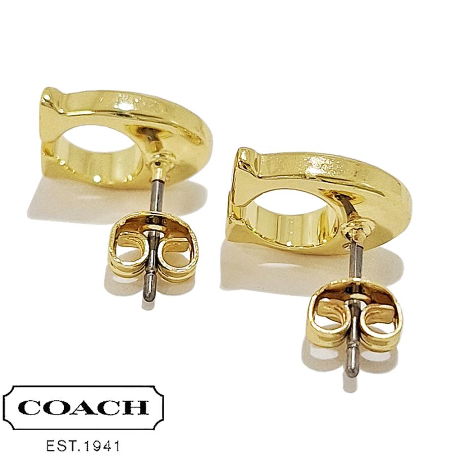 COACH（コーチ） ピアス 両耳 アクセサリー ゴールド レディース