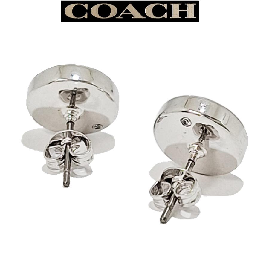 コーチ COACH ピアス クリスタル ロゴ スタッズ シルバー F54516 COACH（コーチ） ピアス 両耳 プレゼント ギフト シルバー レディース