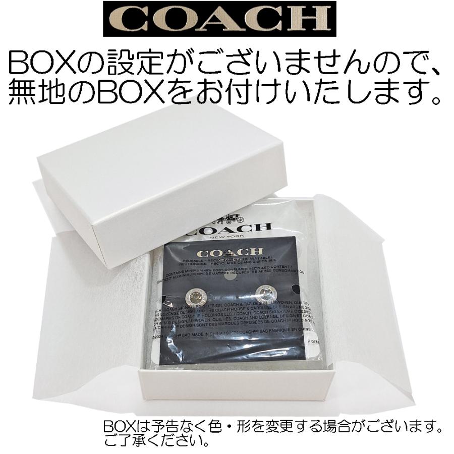 COACH（コーチ） ピアス 両耳 プレゼント ギフト シルバー レディース