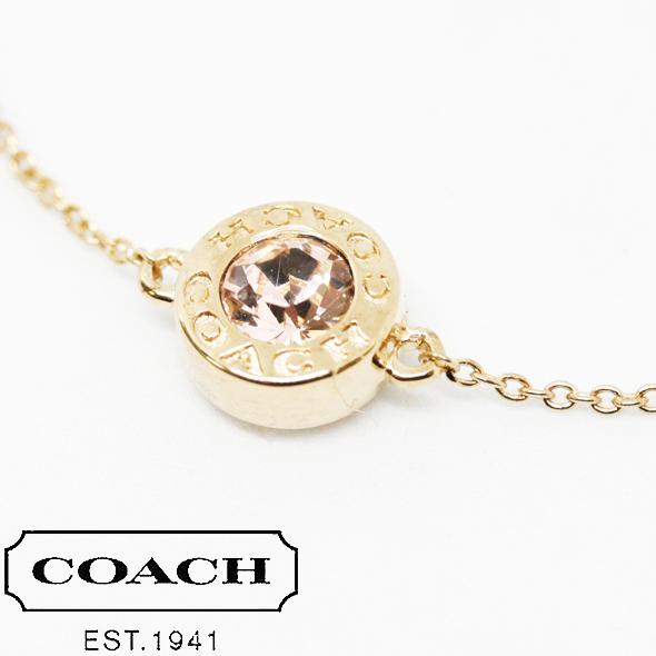 COACH コーチ ブレスレット ブレス レディース イエローゴールド
