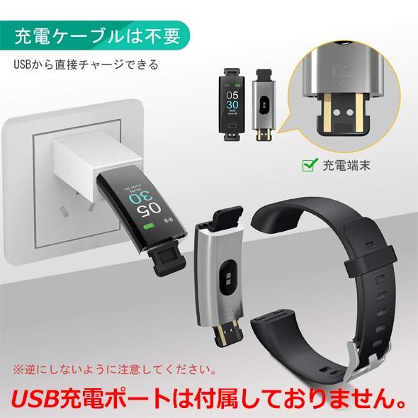 スマートウォッチ フィットネストラッカー FT-BLACK ブラック 男女兼用