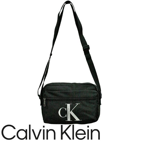 カルバンクラインジーンズ ショルダーバッグ 斜め掛け メンズ レディース 黒 ck Calvin Klein カルバンクライン ジーンズ ショルダーバッグ