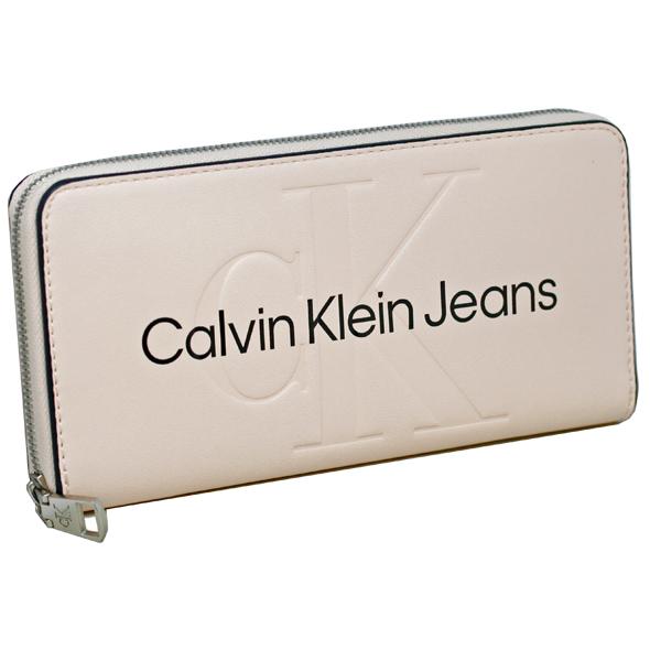 ck Calvin Klein カルバンクライン ジーンズ 長財布 ラウンド
