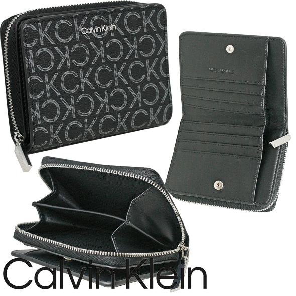 未使用品★ カルバンクライン ジーンズ　コンパクト　折り財布　★ Calvin Klein Jeans カルバンクライン ジーンズ 財布 折り財布