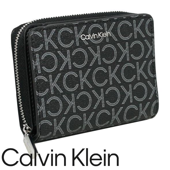 Calvin Klein Jeans カルバンクライン 二つ折り コンパクト 財布