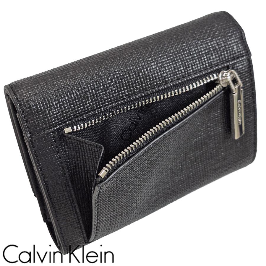 Calvin Klein カルバンクライン 三つ折り財布 コンパクト財布