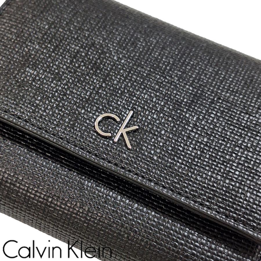 Calvin Klein カルバンクライン 三つ折り財布 コンパクト財布