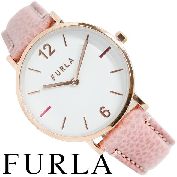 FURLA（フルラ） 時計 レディース 腕時計 バンドカラー ピンク 文字盤