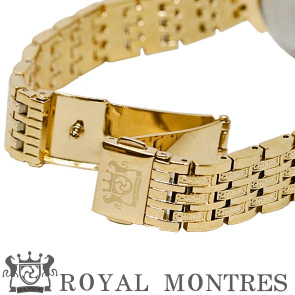  MONTRES ロイヤルモントレス 腕時計　ゴールド　金　レディース レトロ】Royal Montresロイヤルモントレス レディース腕時計