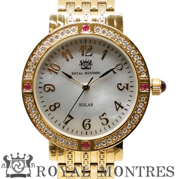 ロイヤルモントレス 時計 腕時計 宝飾時計 ソーラー メンズ ルビー ゴールド ROYAL MONTRES RM-0015-GDRM 新品｜ttshop-trust｜03