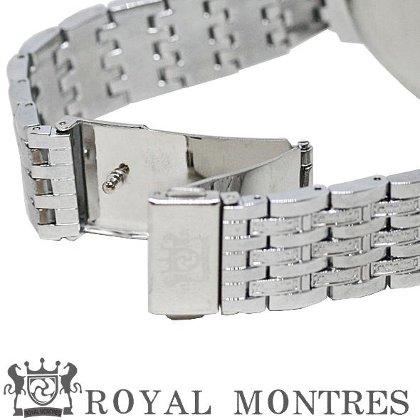 ロイヤルモントレス 時計 腕時計 宝飾時計 ソーラー メンズ サファイヤ シルバー ROYAL MONTRES RM-0015-SVSM 新品｜ttshop-trust｜05