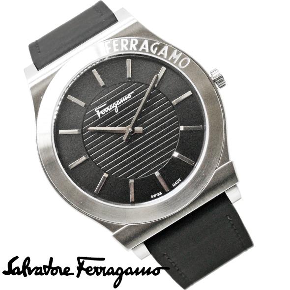 FERRAGAMO（フェラガモ） 時計 腕時計 メンズ ブラック レザー 