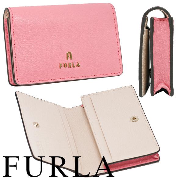 FURLA 名刺入れ FURLA（フルラ） 名刺入れ カードケース レディース ピンク FURLA