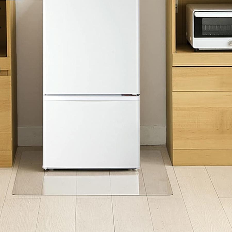 冷蔵庫マット 厚み2mm PVC 53X62cm 〜200Lクラス 床保護マット キズ