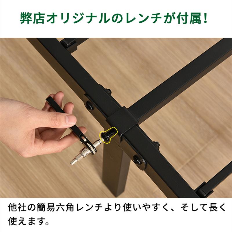 パイプベッド シングル ベッド ベッドフレーム シングルベッド パイプ+木 アイアンベッド シングル インダストリアル 工業風|ttsj|11