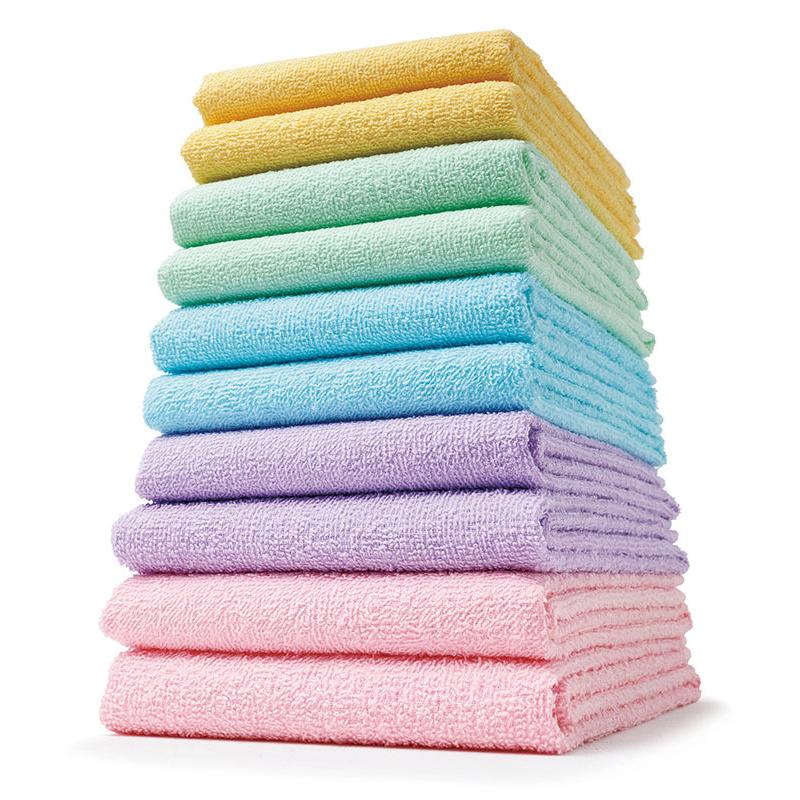 パステルトーン カラー フェイスタオル ５色 １０枚組 4317 インテリア Starthouse Yahoo 店 通販 Yahoo ショッピング