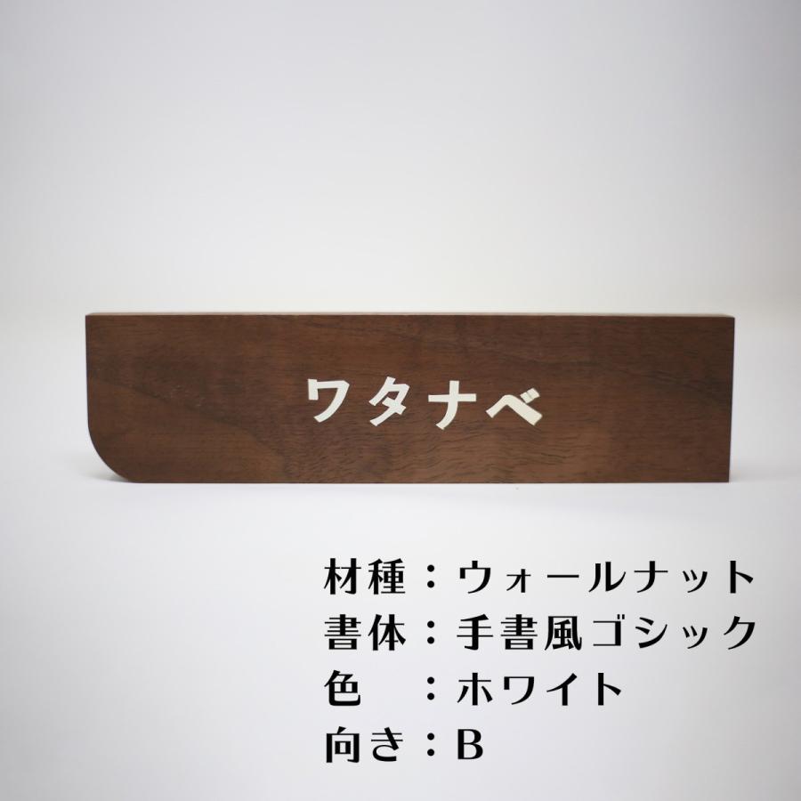 木製表札 マグネット取付 ステンシル印刷 マンション向け 送料無料 175mm 45mm 10mm Stencil001 Harutake 通販 Yahoo ショッピング