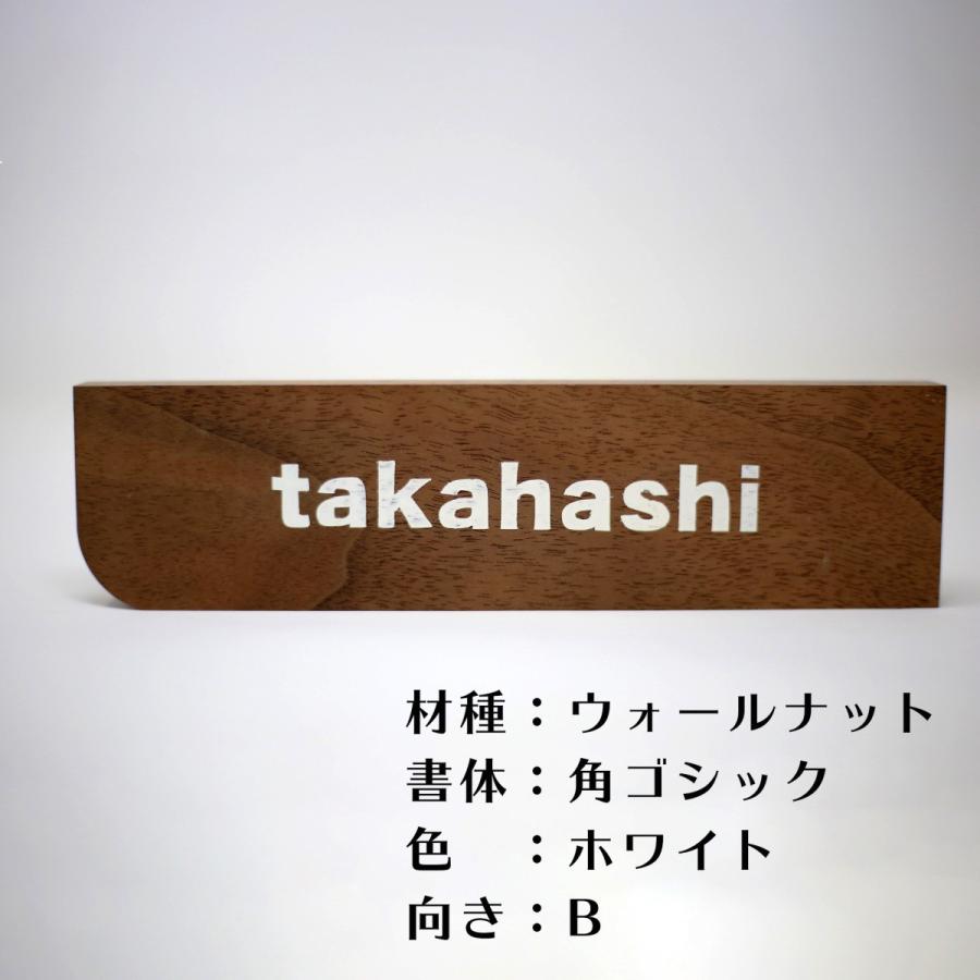 木製表札 マグネット取付 ステンシル印刷 マンション向け 送料無料 175mm 45mm 10mm Stencil001 Harutake 通販 Yahoo ショッピング