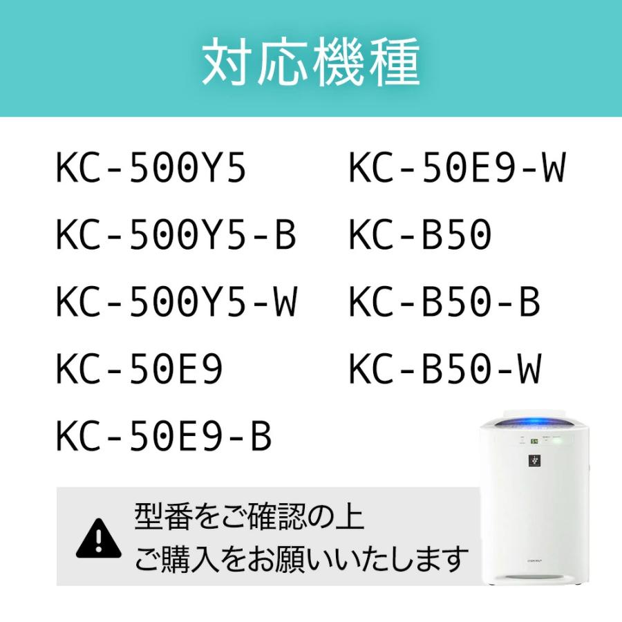 シャープ 2枚入り FZ-BX50HF FZ-B50DF 空気清浄機用交換フィルター