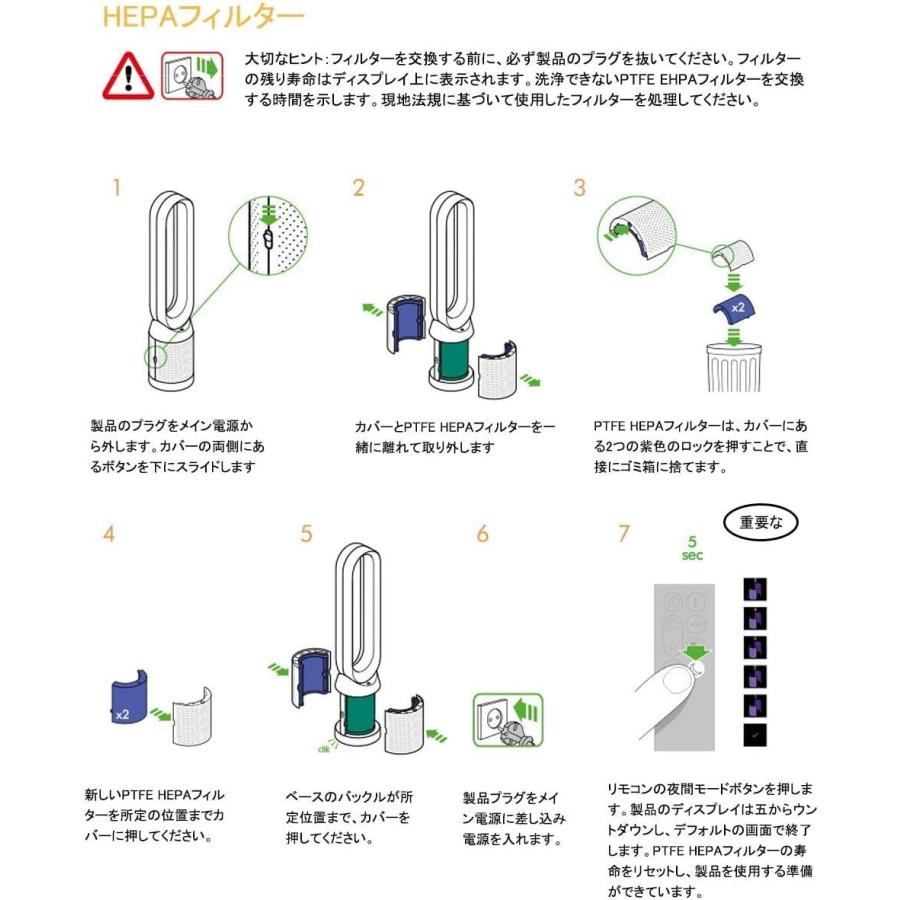 ダイソン dyson 交換用フィルター TP04 DP04 HP04 HP05 TP05 ダイソン dyson 交換用フィルター TP04 DP04 HP04 HP05 TP05