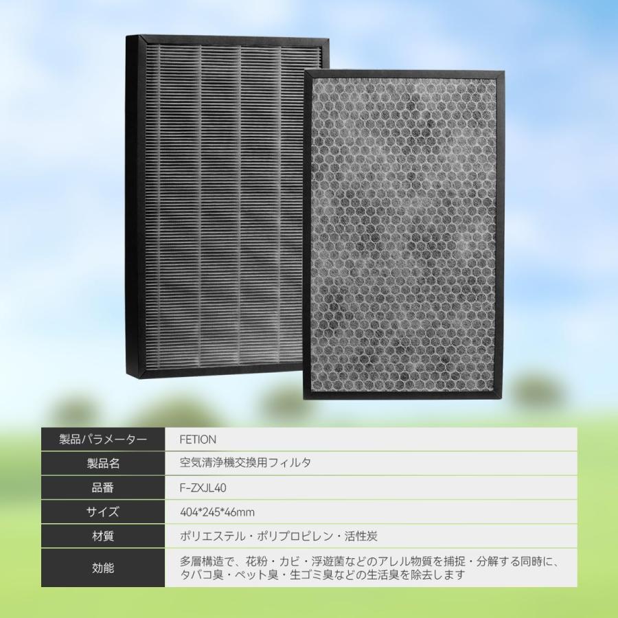 パナソニック f-zxjl40 空気清浄機交換用フィルター F-VXM40 F パナソニック f-zxjl40 空気清浄機交換用フィルター F-VXM40 F