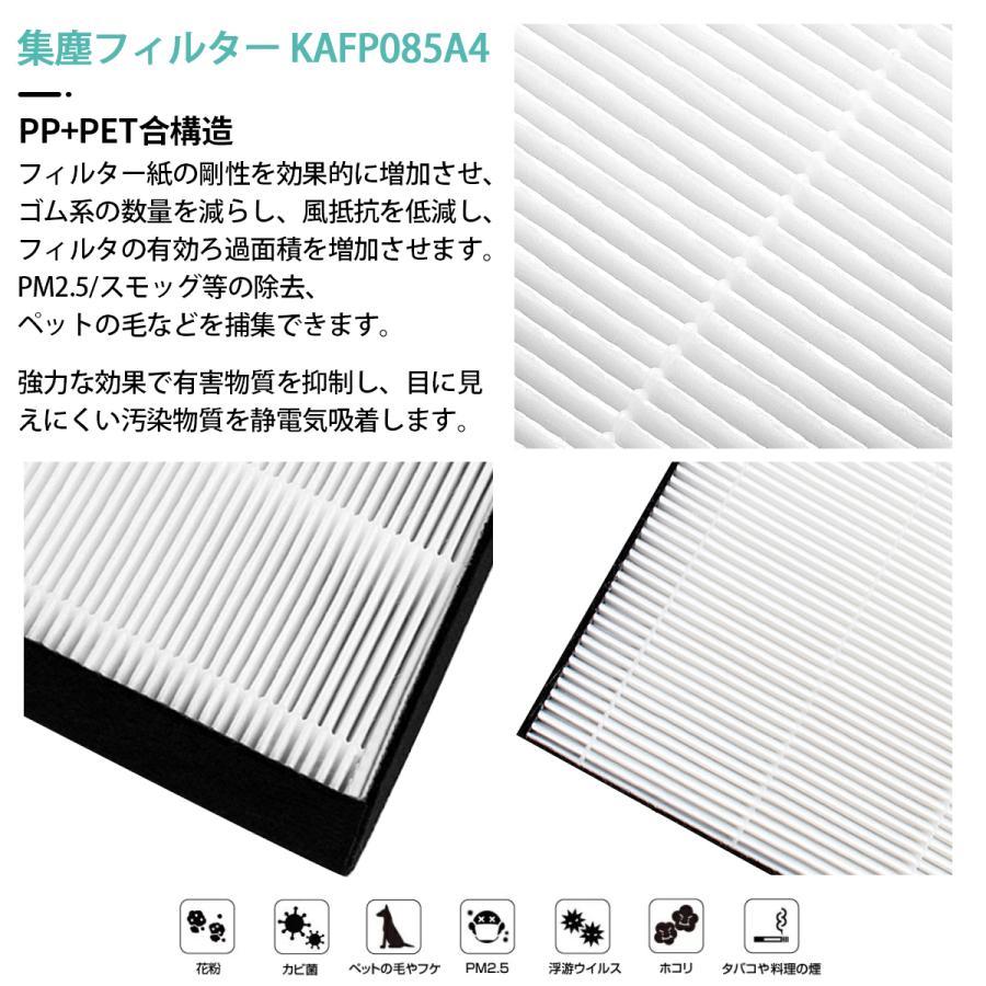 ダイキン kafp085a4 フィルター 静電HEPAフィルター 互換品 集じん
