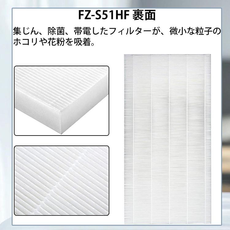 シャープ FZ-S51HF 集じんフィルター 制菌HEPAフィルター fz シャープ FZ-S51HF 集じんフィルター 制菌HEPAフィルター fz
