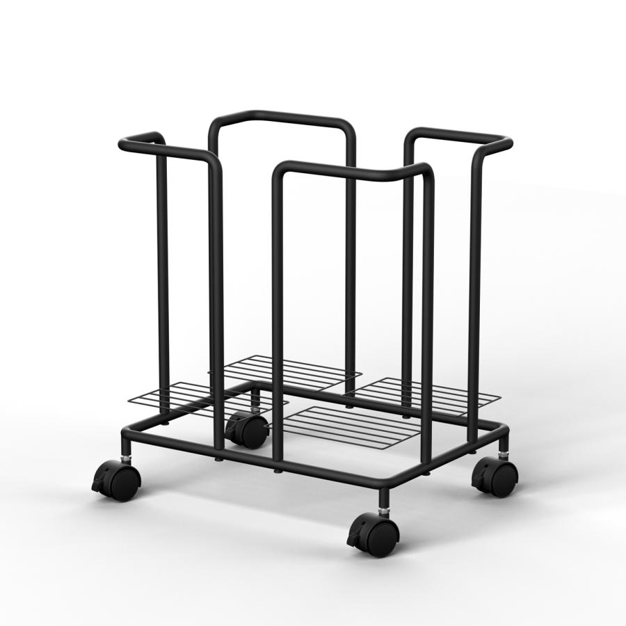 【在庫処分】ぼん家具 新聞 ストッカー キャスター付 A4 スチール 雑誌 収納 Amazon｜ぼん家具 新聞 ストッカー キャスター付 A4 スチール