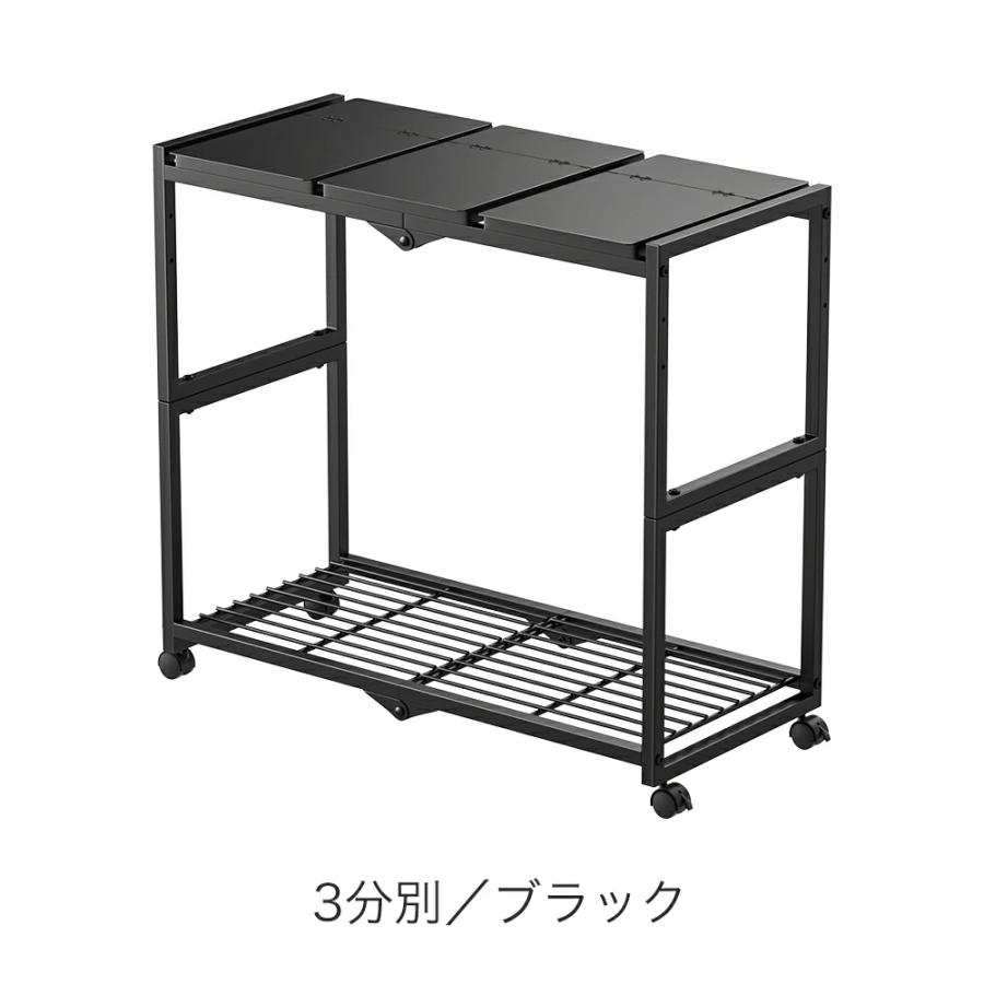 ゴミ箱 分別 ゴミ袋ホルダー 3分別*45L ダストボックス キャスター付き